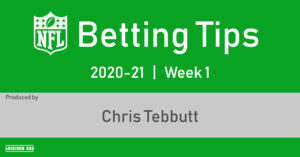 Chris Tebbutt’s Betting Tips -NFL Week 1