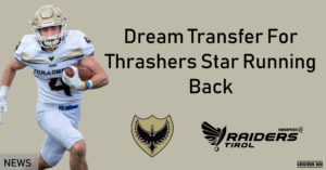 Dream Transfer For Thrashers Star Running Back