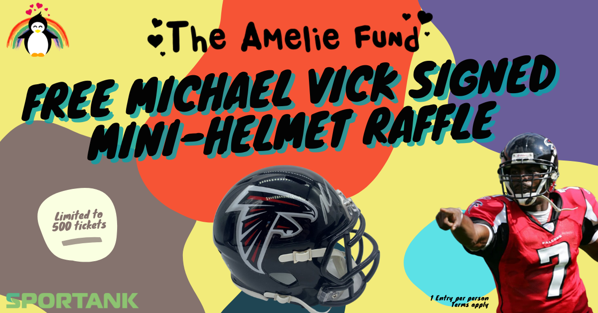 Free Michael Vick Signed Mini-Helmet Raffle