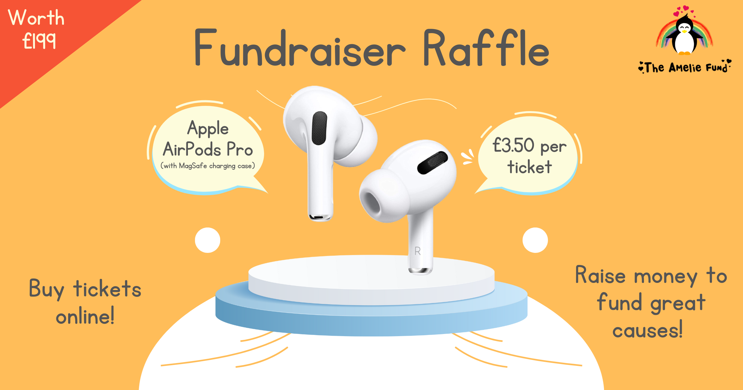 Apple AirPods Pro (with MagSafe charging case) Raffle
